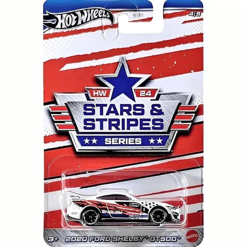 Kit 5 Carrinhos Hot Wheels Star e Stripes 2024 Mattel GRT01